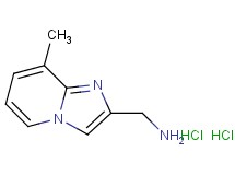 [(8-methylimidazo[1,2-a]pyridin-2-yl)methyl]amine dihydrochloride