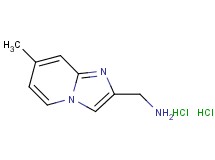 [(7-methylimidazo[1,2-a]pyridin-2-yl)methyl]amine dihydrochloride