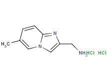 [(6-methylimidazo[1,2-a]pyridin-2-yl)methyl]amine dihydrochloride