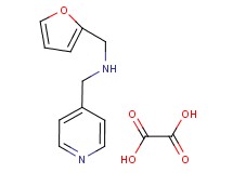 (2-furylmethyl)(4-pyridinylmethyl)amine oxalate