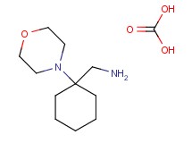 {[1-(4-morpholinyl)cyclohexyl]methyl}amine - carbonic acid (1:1)