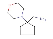 1-(1-morpholin-4-ylcyclopentyl)methanamine