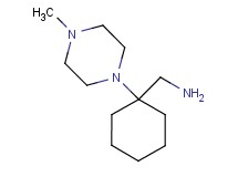 1-[1-(4-methylpiperazin-1-yl)cyclohexyl]methanamine