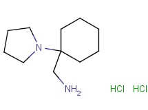 {[1-(1-pyrrolidinyl)cyclohexyl]methyl}amine dihydrochloride