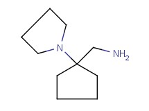 1-[1-(1-pyrrolidinyl)cyclopentyl]methanamine