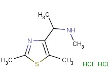 [1-(2,5-dimethyl-1,3-thiazol-4-yl)ethyl]methylamine dihydrochloride