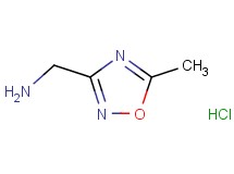 [(5-methyl-1,2,4-oxadiazol-3-yl)methyl]amine hydrochloride