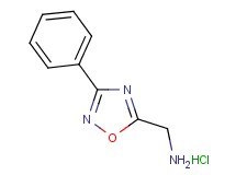 [(3-phenyl-1,2,4-oxadiazol-5-yl)methyl]amine hydrochloride