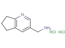 (6,7-dihydro-5H-cyclopenta[b]pyridin-3-ylmethyl)amine dihydrochloride