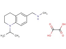 [(1-isopropyl-1,2,3,4-tetrahydro-6-quinolinyl)methyl]methylamine oxalate