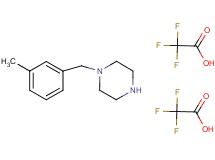 1-(3-methylbenzyl)piperazine bis(trifluoroacetate)