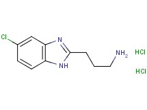 3-(5-chloro-1H-benzimidazol-2-yl)propan-1-amine dihydrochloride