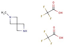 2-methyl-2,6-diazaspiro[3.3]heptane bis(trifluoroacetate)