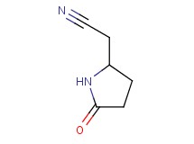 [5-oxo-2-pyrrolidinyl]acetonitrile