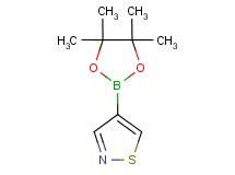4-(4,4,5,5-tetramethyl-1,3,2-dioxaborolan-2-yl)isothiazole