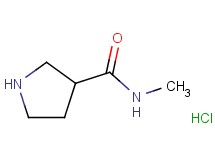 N-methyl-3-pyrrolidinecarboxamide hydrochloride