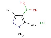 (1,3,5-trimethyl-1H-pyrazol-4-yl)boronic acid hydrochloride