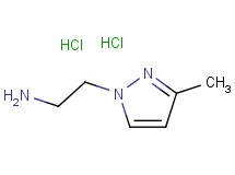 [2-(3-methyl-1H-pyrazol-1-yl)ethyl]amine dihydrochloride