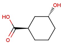 trans-3-hydroxycyclohexanecarboxylic acid