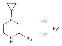 1-cyclopropyl-3-methylpiperazine dihydrochloride hydrate