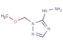 5-hydrazino-1-(methoxymethyl)-1H-1,2,4-triazole