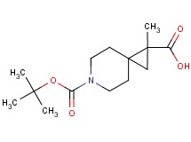 6-(tert-butoxycarbonyl)-1-methyl-6-azaspiro[2.5]octane-1-carboxylic acid