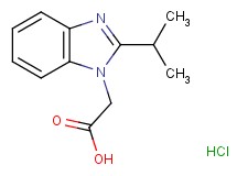 (2-isopropyl-1H-benzimidazol-1-yl)acetic acid hydrochloride