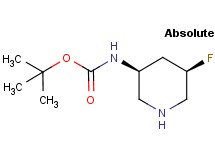 tert-butyl [(3S,5R)-5-fluoropiperidin-3-yl]carbamate