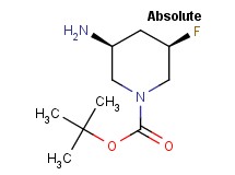 tert-butyl (3S,5R)-3-amino-5-fluoropiperidine-1-carboxylate