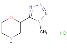 2-(1-methyl-1H-tetrazol-5-yl)morpholine hydrochloride