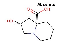 (2R,8aS)-2-hydroxyhexahydro-8a(1H)-indolizinecarboxylic acid
