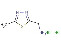 [(5-methyl-1,3,4-thiadiazol-2-yl)methyl]amine dihydrochloride