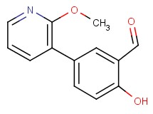 2-hydroxy-5-(2-methoxy-3-pyridinyl)benzaldehyde
