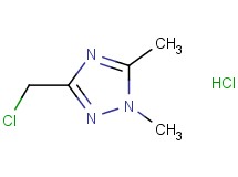3-(chloromethyl)-1,5-dimethyl-1H-1,2,4-triazole hydrochloride