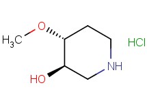 rel-(3R,4R)-4-methoxy-3-piperidinol hydrochloride