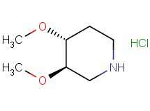 rel-(3R,4R)-3,4-dimethoxypiperidine hydrochloride