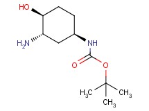 tert-butyl [rel-(1R,3S,4S)-3-amino-4-hydroxycyclohexyl]carbamate