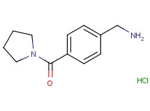 [4-(1-pyrrolidinylcarbonyl)benzyl]amine hydrochloride