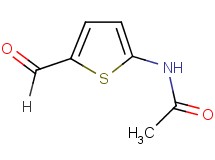 N-(5-formyl-2-thienyl)acetamide