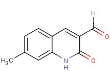 7-methyl-2-oxo-1,2-dihydroquinoline-3-carbaldehyde