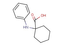 1-anilinocyclohexanecarboxylic acid