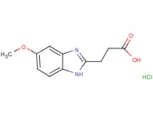 3-(5-methoxy-1H-benzimidazol-2-yl)propanoic acid hydrochloride
