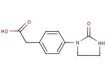 [4-(2-oxo-1-imidazolidinyl)phenyl]acetic acid