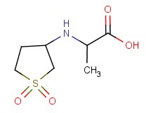 N-(1,1-dioxidotetrahydro-3-thienyl)alanine