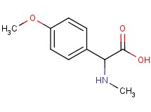 (4-methoxyphenyl)(methylamino)acetic acid