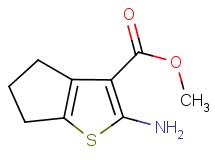 methyl 2-amino-5,6-dihydro-4H-cyclopenta[b]thiophene-3-carboxylate