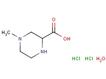 4-methyl-2-piperazinecarboxylic acid dihydrochloride hydrate