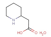 2-piperidinylacetic acid hydrate