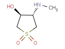 trans-4-(methylamino)tetrahydrothiophene-3-ol 1,1-dioxide