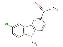 1-(6-chloro-9-methyl-9H-carbazol-3-yl)ethanone